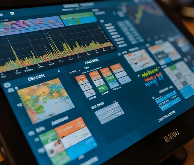 pantalla de monitoreo